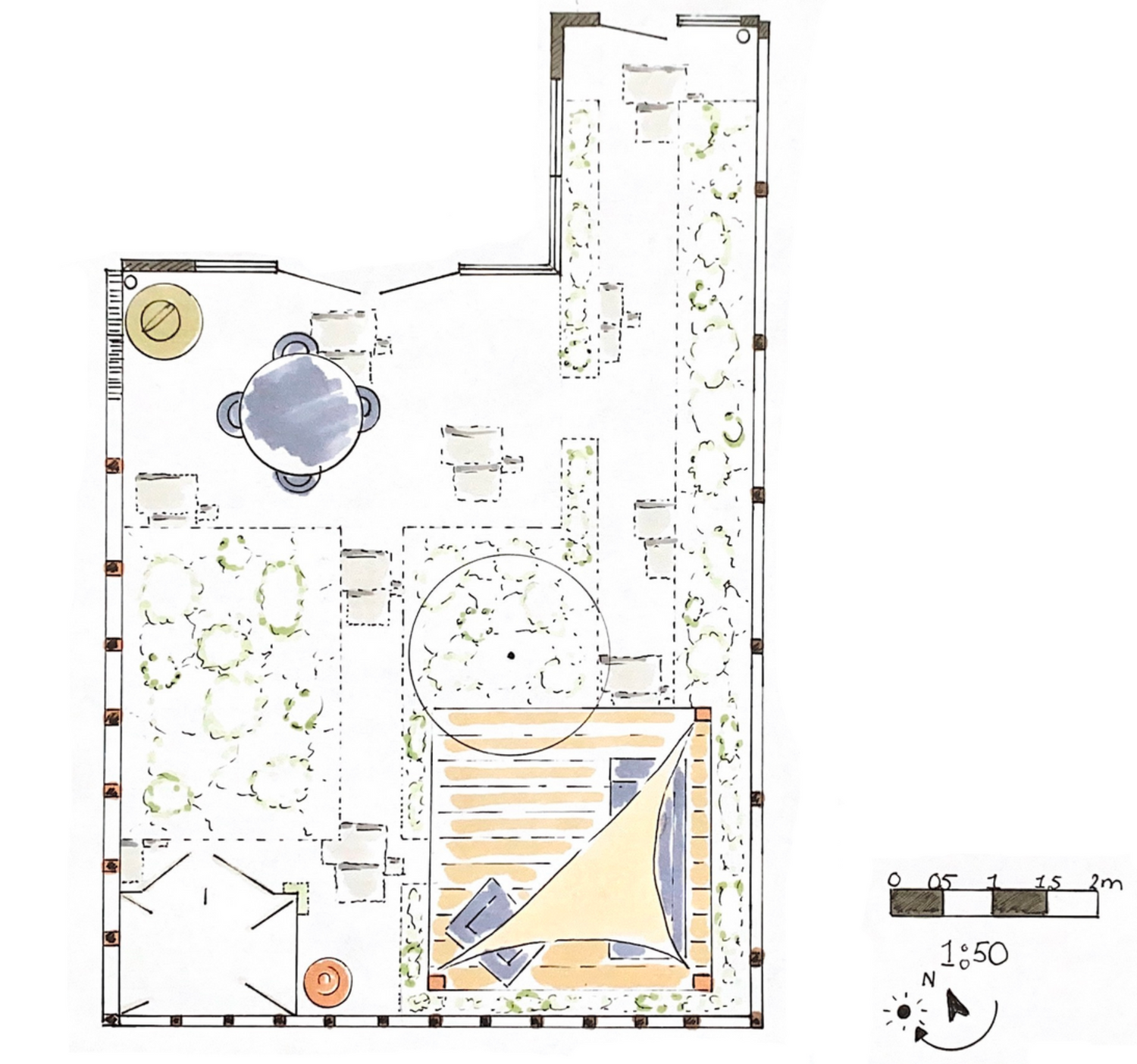 Stadstuin ontwerp