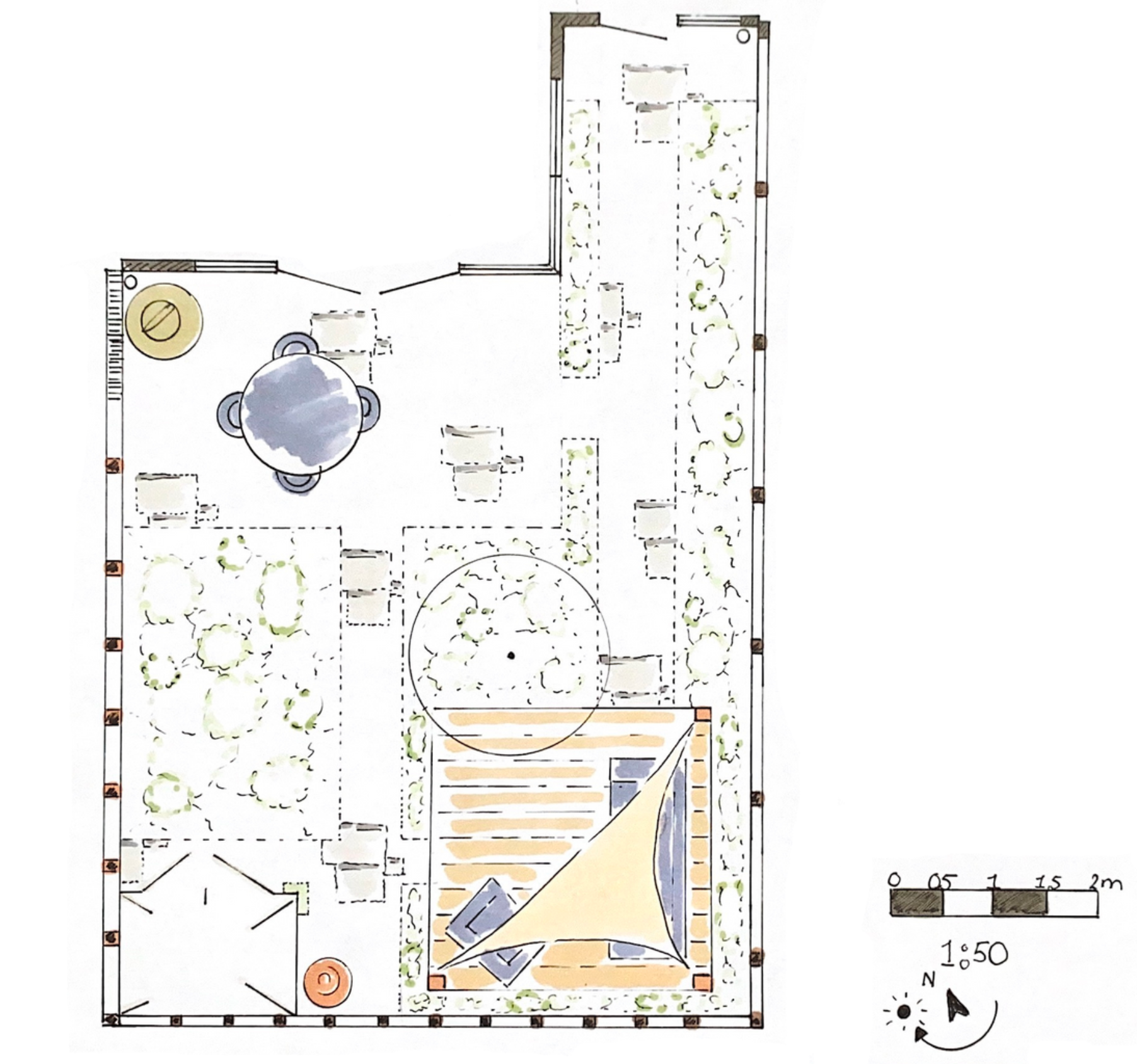 Stadstuin ontwerp